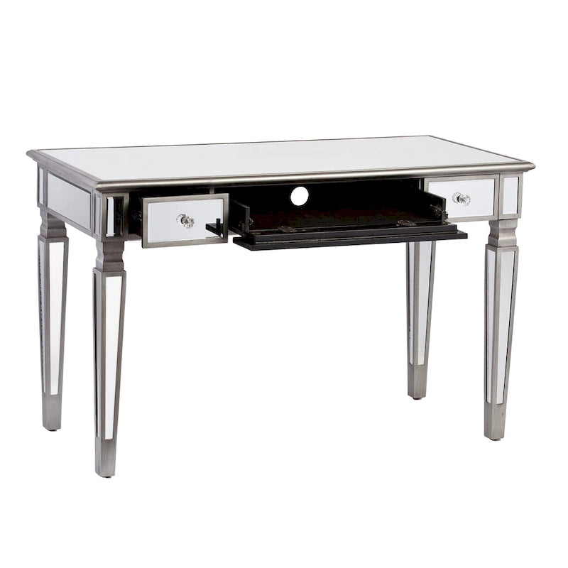 SEI Furniture Wheaton Glam Mirror Writing Desk