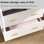 Freestanding Modern Minimalist Bedroom Wooden Armoire Wardrobe