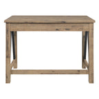 Quinton Writing Desk with Drawer in Salvage Oak