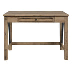 Quinton Writing Desk with Drawer in Salvage Oak