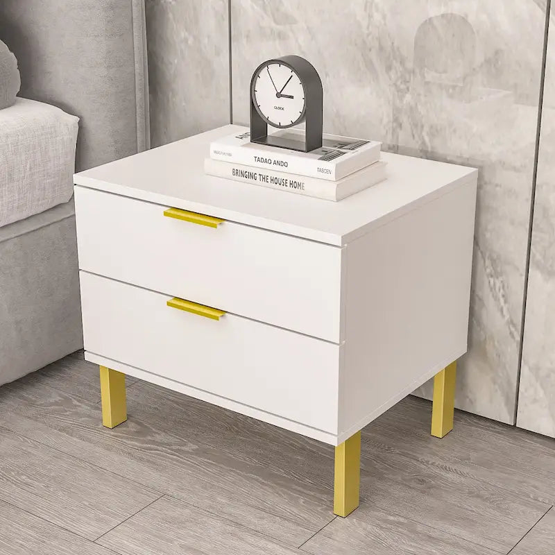 2-drawer Nightstand for Home