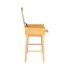 Chantal Natural Wooden 2 Cane Drawer Vanity