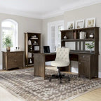 Bush Furniture Salinas 60W Hutch- Hutch Only - 60.00L x 10.51W x 32.99H