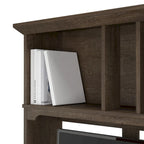 Bush Furniture Salinas 60W Hutch- Hutch Only - 60.00L x 10.51W x 32.99H