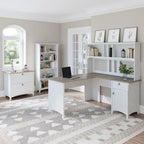 Bush Furniture Salinas 60W Hutch- Hutch Only - 60.00L x 10.51W x 32.99H