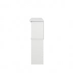Bush Furniture Salinas 60W Hutch- Hutch Only - 60.00L x 10.51W x 32.99H