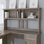 Bush Furniture Salinas 60W Hutch- Hutch Only - 60.00L x 10.51W x 32.99H