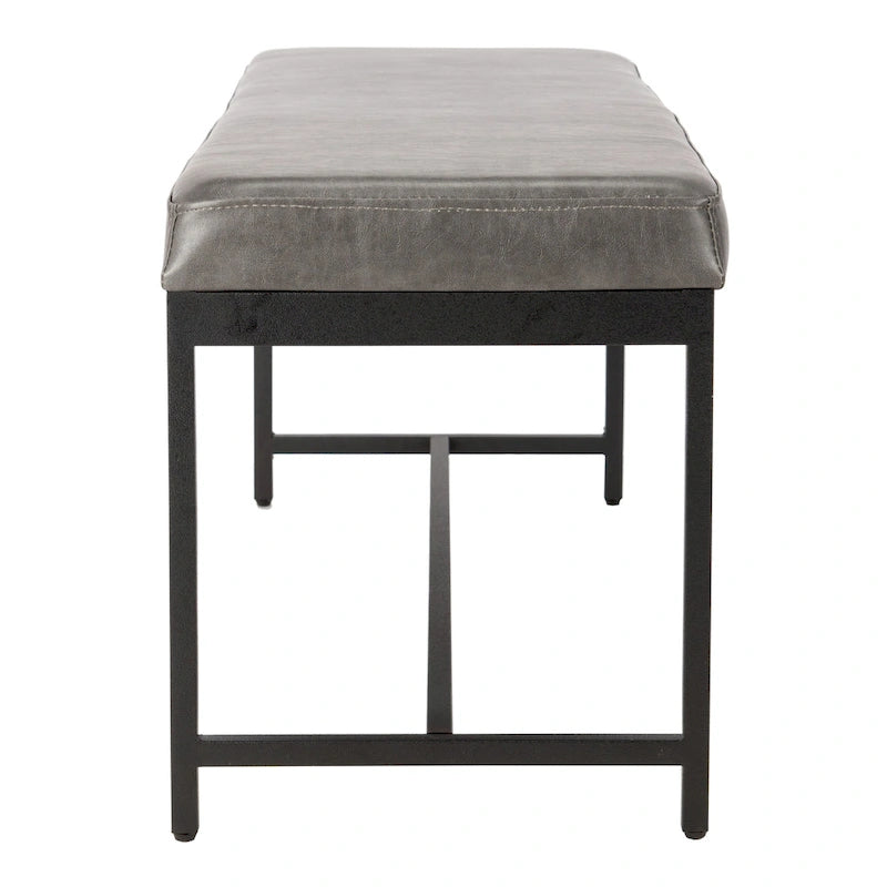 SAFAVIEH Parthenia Bench - 47.3 x 16 x 19.5 - 47Wx16Dx20H