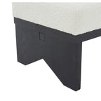 SAFAVIEH Couture Boris Mid-Century Modern Bench - 62.4 In. W x 19.7 In. D x 16.5 In. H - 62Wx20Dx17H