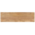 SAFAVIEH Couture Zhanat Natural Wood Sideboard - 63 W x 18 D x 29 H - 63Wx18Dx29H