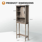 Bath Storage Cabinet Bathroom Space Saver Over the Toilet Bath Fixtures Bathroom Organizer Shelf - See Picture