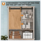 Bath Storage Cabinet Bathroom Space Saver Over the Toilet Bath Fixtures Bathroom Organizer Shelf - See Picture