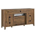 TV Stand for TVs up to 55  with Electric Fireplace