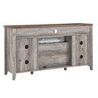TV Stand for TVs up to 55  with Electric Fireplace