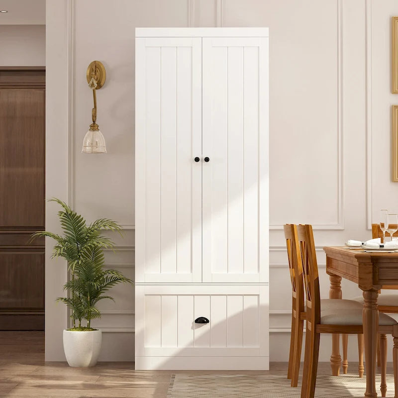 Combo Hall Tree Storage Bench Entryway Shelf Coat Rack Cloest Armoire