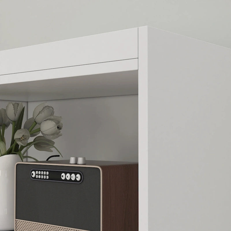 23.6 W X 70.8 H X 11.8 D Linen Cabinet BookCase Space Saving - 23.6W x 70.8H