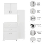 Universal 44W 3 Piece Modular Storage Set by Bush Business Furniture