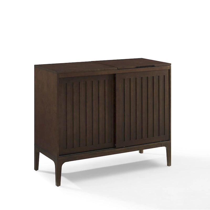 Crosley Asher Record Storage Media Console