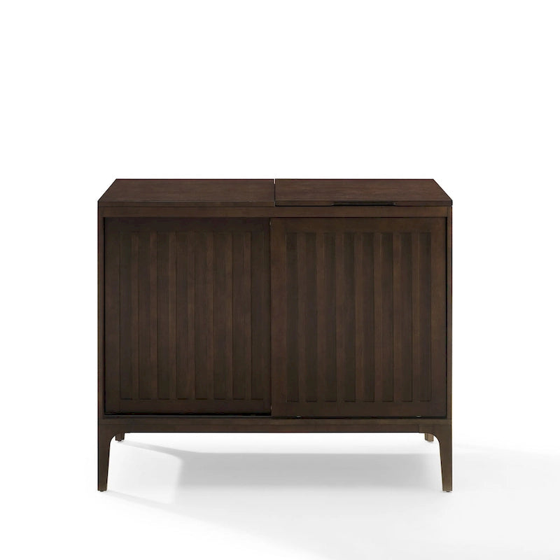 Crosley Asher Record Storage Media Console
