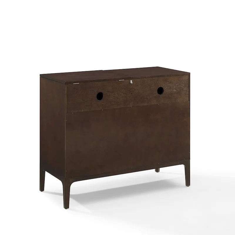 Crosley Asher Record Storage Media Console