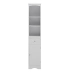 Merax Tall Bathroom Cabinet with Storage Cabinet, Drawer, Shelves