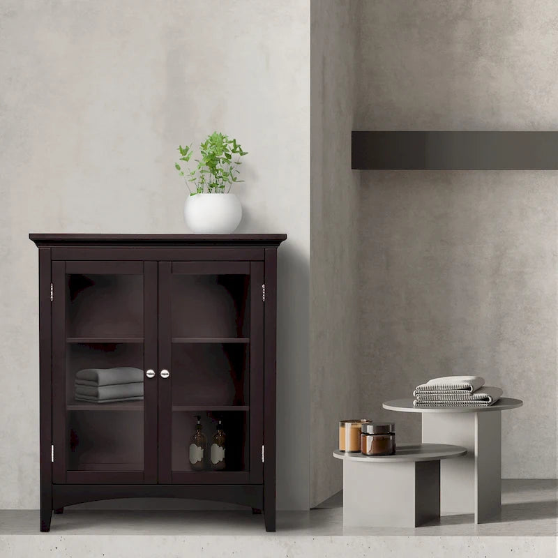 Teamson Home Madison Freestanding Floor Cabinet - 13L x 26W x 32H