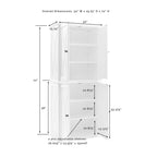 Crosley Clifton Tall Pantry - 30W x 15.75D x 72H