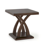 Steve Silver Avellino Modern Espresso Wood 3-Piece Occasional Set