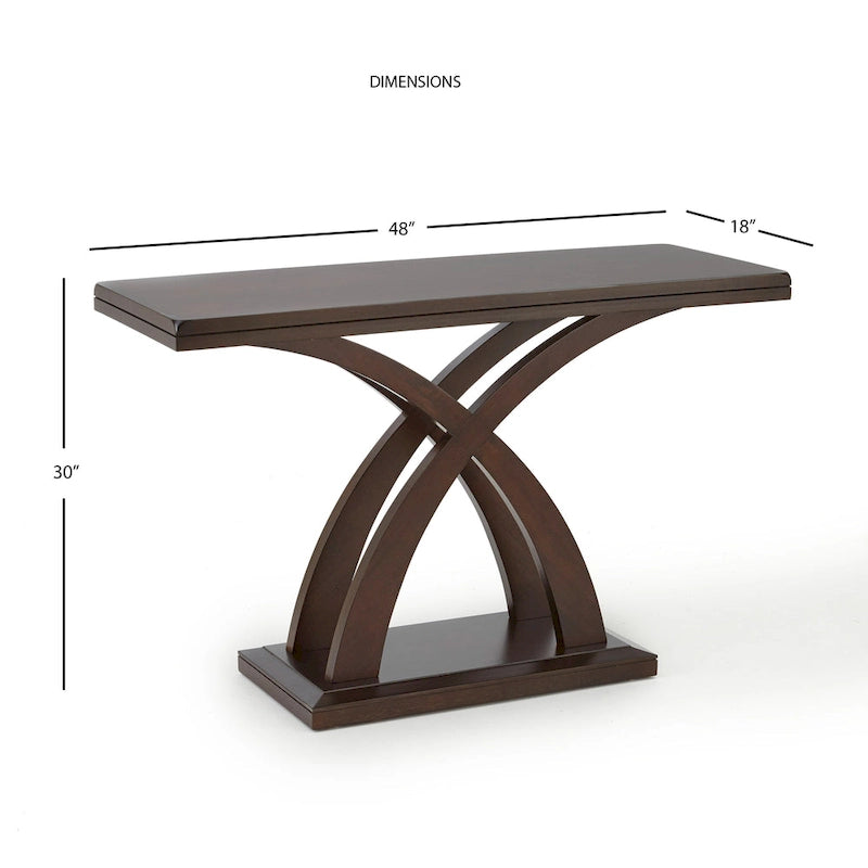 Steve Silver Avellino Modern Espresso Wood 3-Piece Occasional Set
