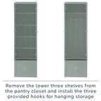 Crosley Harper 2Pc Entryway Set - 12.5 x 44 x74