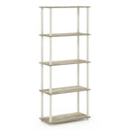 Furinno Turn-N-Tube 5-tier Multipurpose Display Rack Shelf