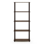Furinno Turn-N-Tube 5-tier Multipurpose Display Rack Shelf