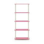 Furinno Turn-N-Tube 5-tier Multipurpose Display Rack Shelf