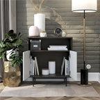 CosmoLiving by Cosmopolitan Olivia Grey Storage Cabinet