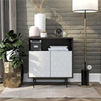 CosmoLiving by Cosmopolitan Olivia Grey Storage Cabinet