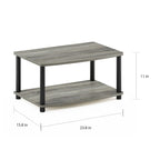 Porch & Den St. Marks 2-tier Elevated TV Stand