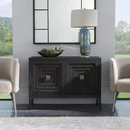 Uttermost Aiken Dark Walnut 2-door Cabinet