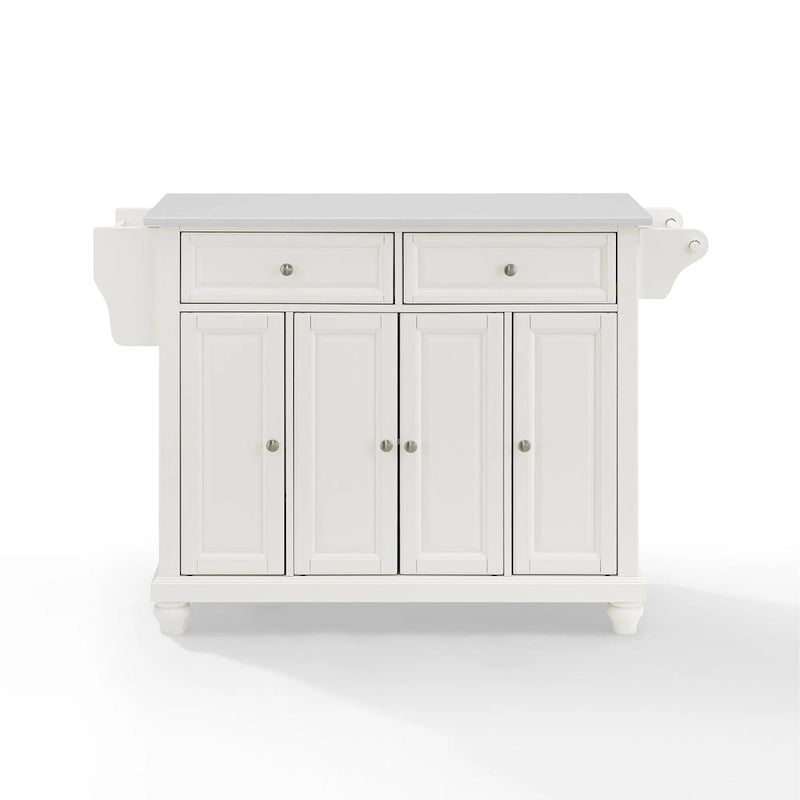 Crosley Cambridge Granite Top Full Size Kitchen Island/Cart - 51.5 W x 18 D x 36 H