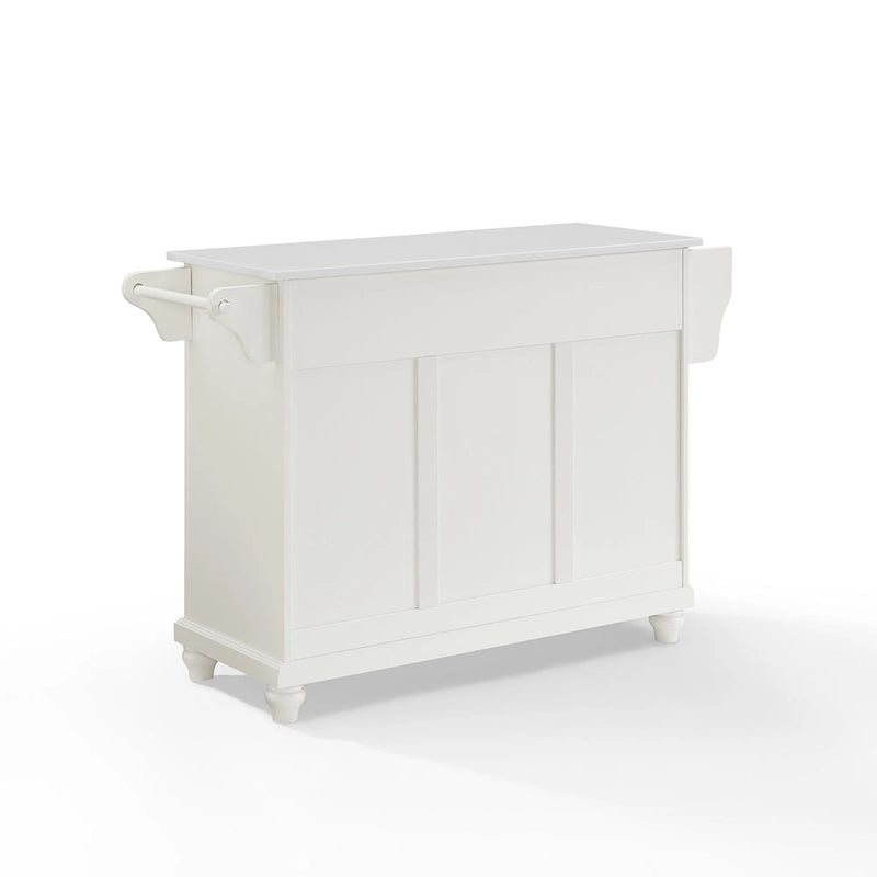 Crosley Cambridge Granite Top Full Size Kitchen Island/Cart - 51.5 W x 18 D x 36 H