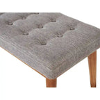 Crosley Landon Upholstered Bench In Acorn - 43.25  W x 16  D x 16.88  H
