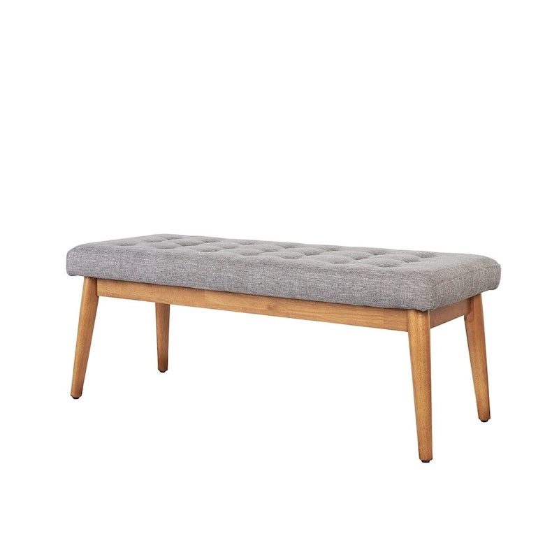 Crosley Landon Upholstered Bench In Acorn - 43.25  W x 16  D x 16.88  H