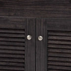 Traditional Dark Brown Wood Kitchen Storage by Baxton Studio
