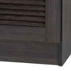 Traditional Dark Brown Wood Kitchen Storage by Baxton Studio