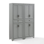 Crosley Tara 2Pc Pantry Set - 47.5W x 15D x 67.75H