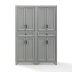 Crosley Tara 2Pc Pantry Set - 47.5W x 15D x 67.75H