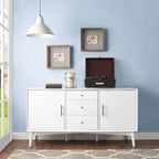 Landon White Finish Sideboard - 57W x 19D x 30H