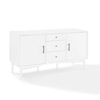Landon White Finish Sideboard - 57W x 19D x 30H