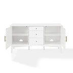 Landon White Finish Sideboard - 57W x 19D x 30H