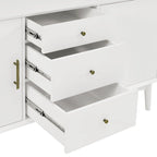 Landon White Finish Sideboard - 57W x 19D x 30H