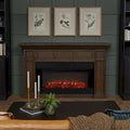 Alcott 75  Landscape Electric Fireplace by Real Flame